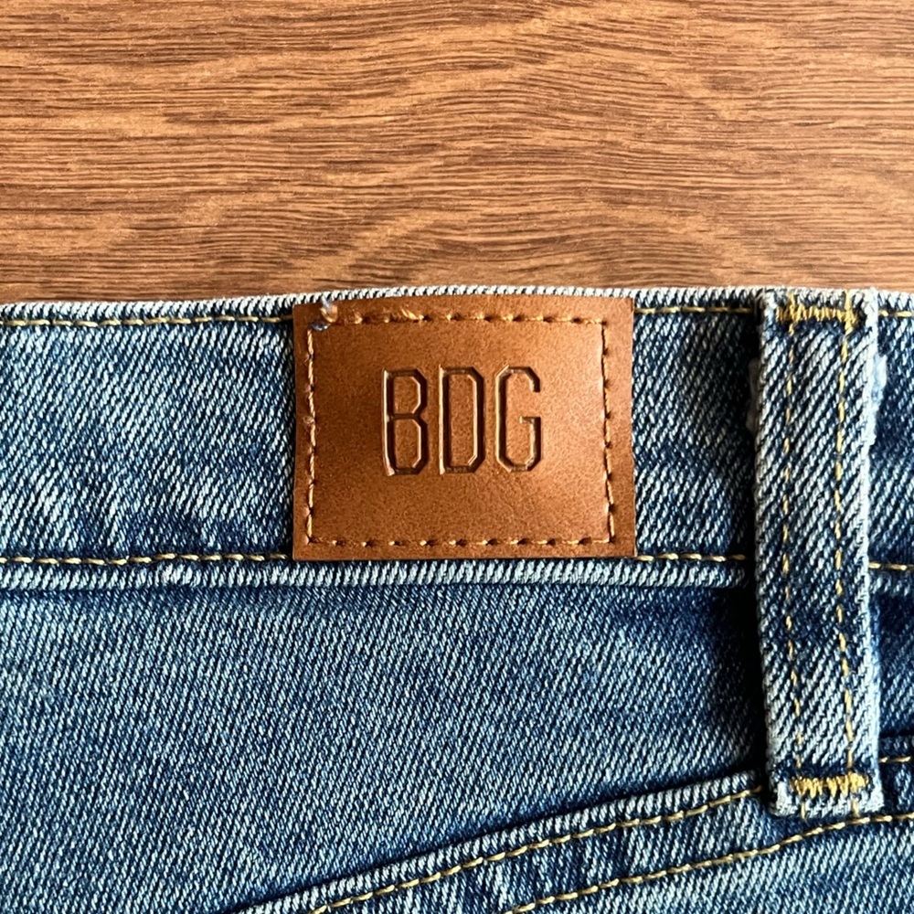 BDG Urban Outfitters Girlfriend High Rise Jeans – Size 25 | Frayed Hem | Vintage - Picture 12 of 13